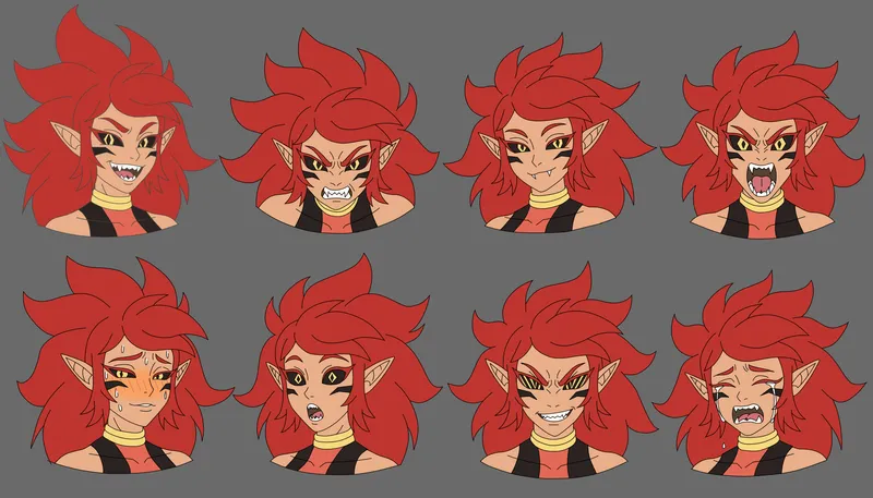 Finished RYNLA character art